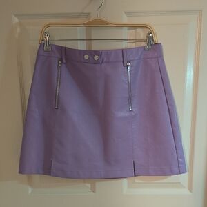 Purple Francescas Mini Skirt